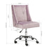 Tronco Velvet Office Chair