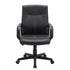 Modern Black PU Office Chair – TVEIT NOR