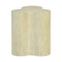 Paleovolcanic Modern Beige Decorative Tray, MDF Finish - TYRA