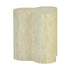 Paleovolcanic Modern Beige Decorative Tray, MDF Finish - TYRA