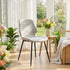 Modern Grey Upholstered Dining Chair - UKUN