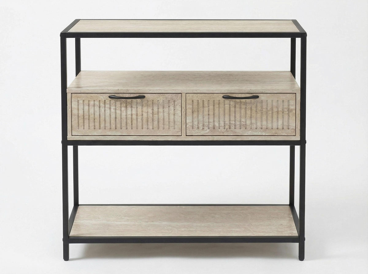 Retirant Modern Sideboard, MDF & Metal Frame - VEGIA