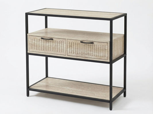 Retirant Modern Sideboard, MDF & Metal Frame - VEGIA