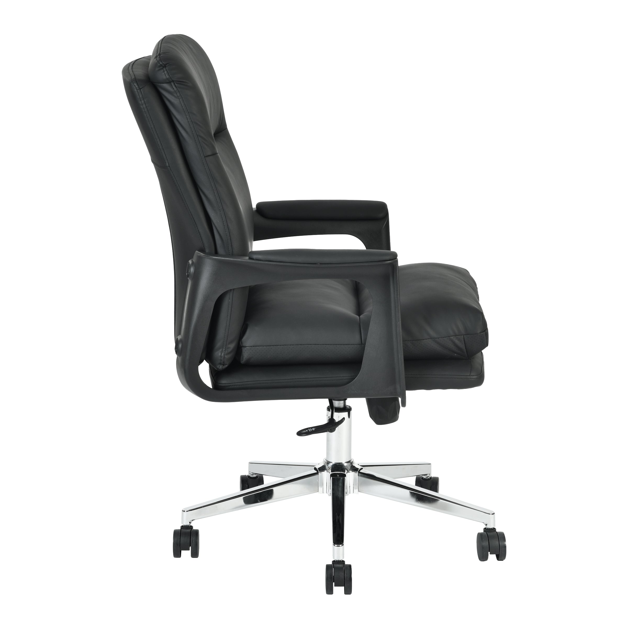 Modern Ergonomic Leather Office Chair - VELTRAX
