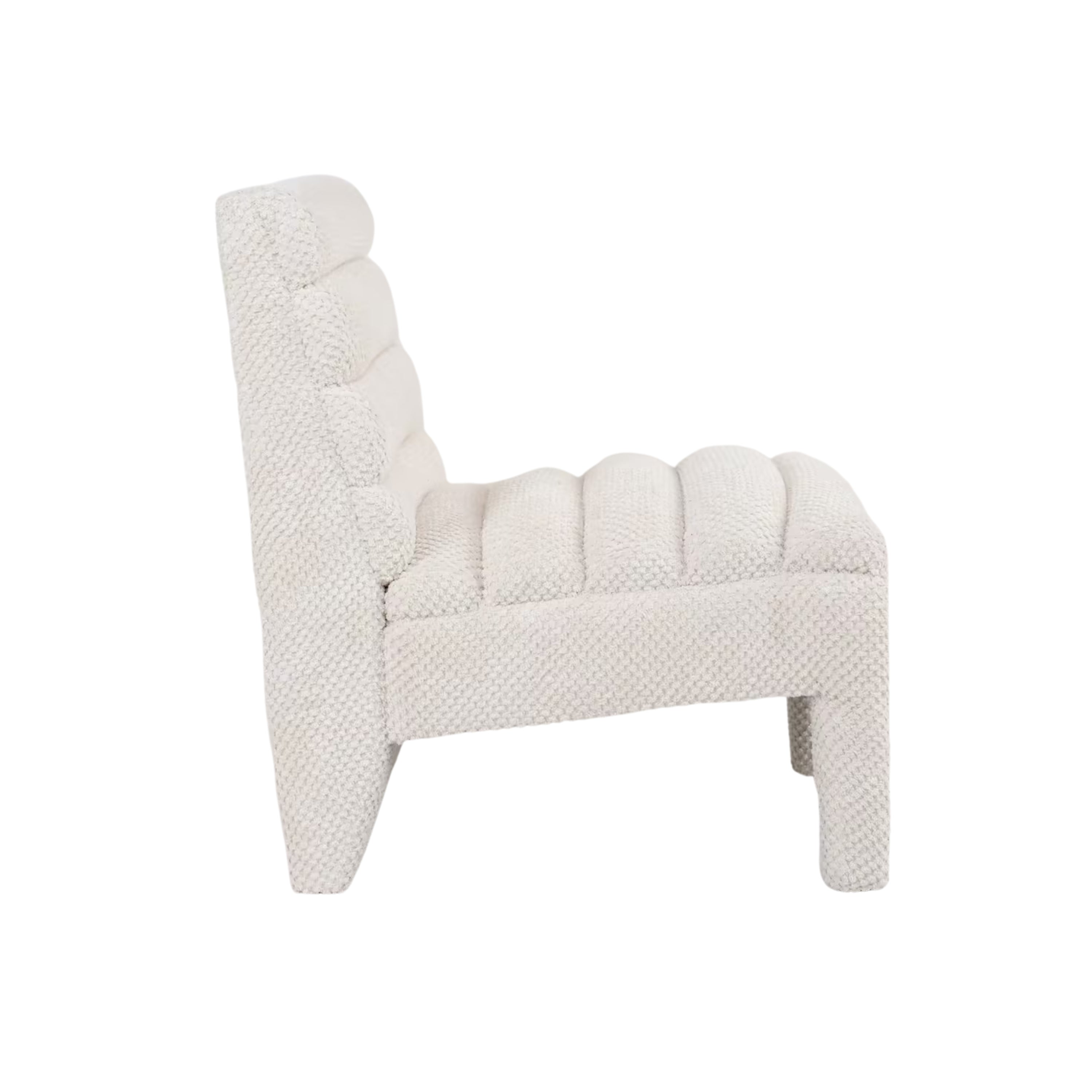 Hoots Modern Chaise, Wooden Frame Fabric - VEZETH 1