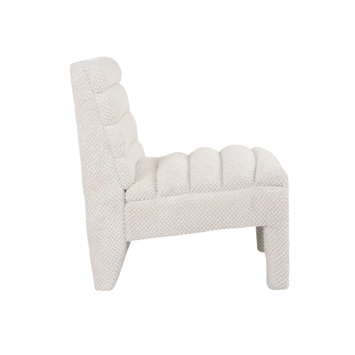 Hoots Modern Chaise, Wooden Frame Fabric - VEZETH 1