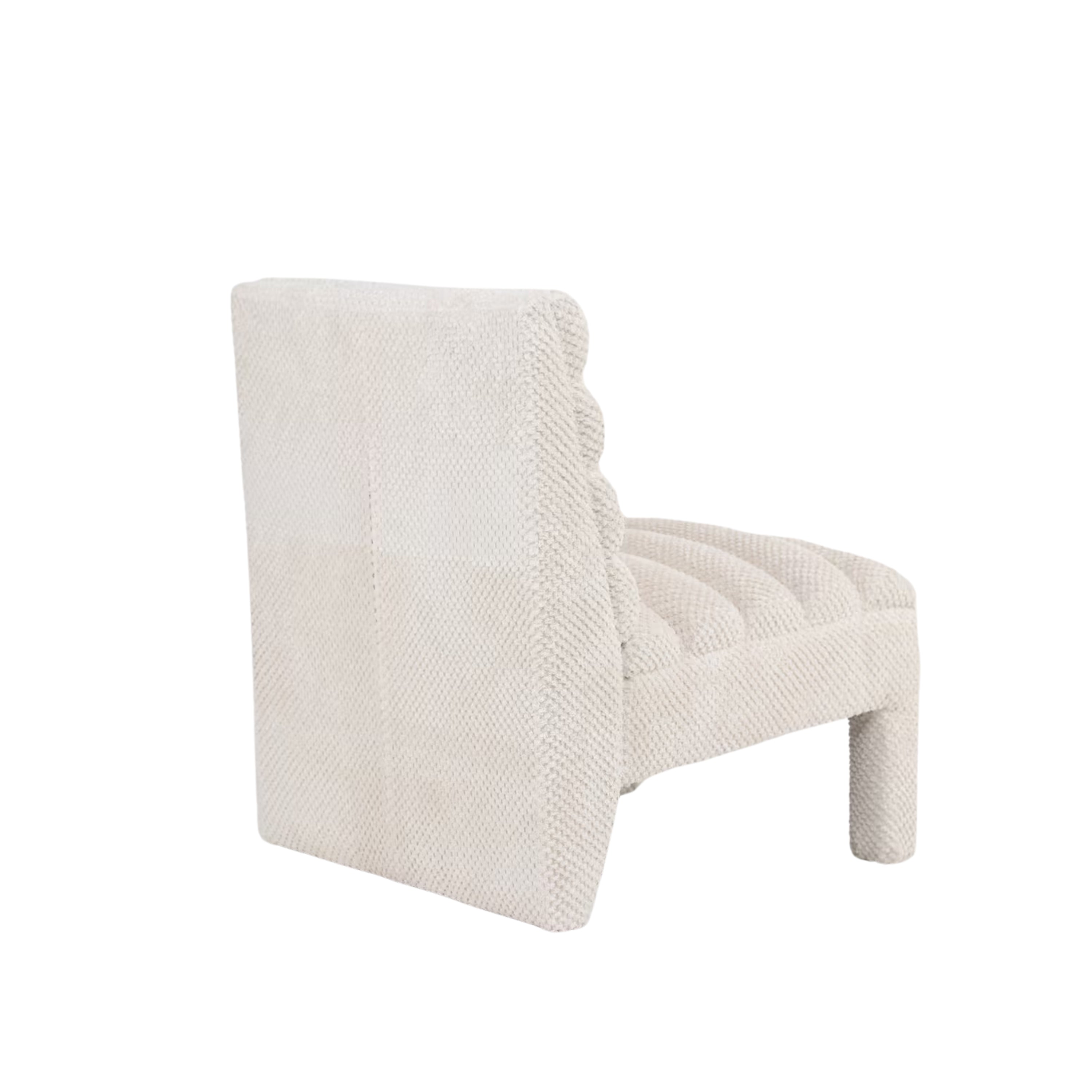 Hoots Modern Chaise, Wooden Frame Fabric - VEZETH 1
