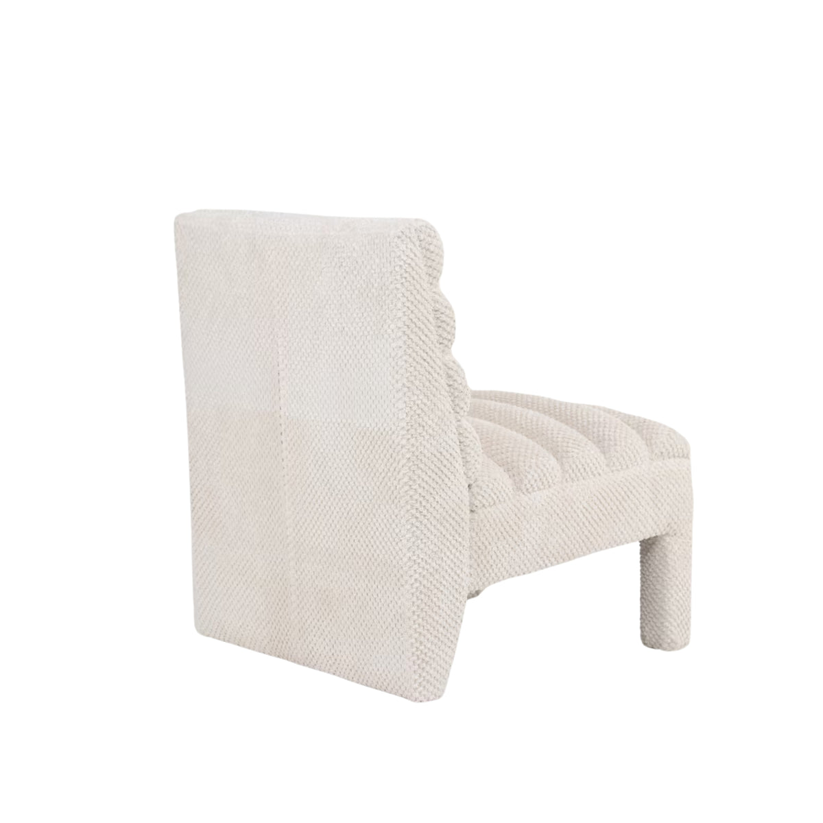 Hoots Modern Chaise, Wooden Frame Fabric - VEZETH 1