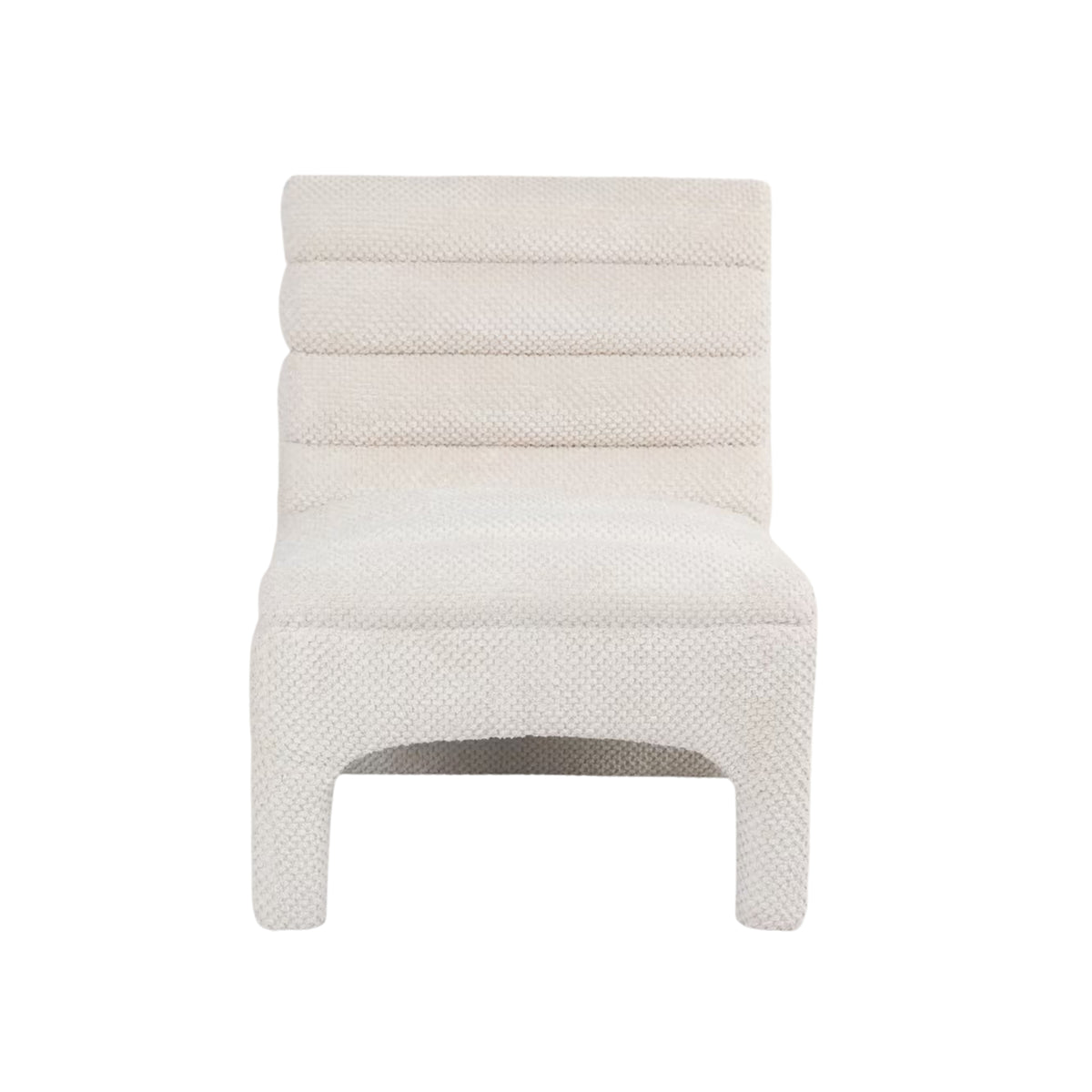 Hoots Modern Chaise, Wooden Frame Fabric - VEZETH 1