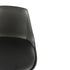 Modern Bar Stool, Cream PP & Black Fabric Cushion - VINCI BLACK