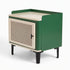 Modern Retro Metal Storage Cabinet – Green & Cream – VINTAGIO GREEN