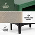 Modern Retro Metal Storage Cabinet – Green & Cream – VINTAGIO GREEN