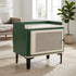 Modern Retro Metal Storage Cabinet – Green & Cream – VINTAGIO GREEN
