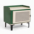 Modern Retro Metal Storage Cabinet – Green & Cream – VINTAGIO GREEN