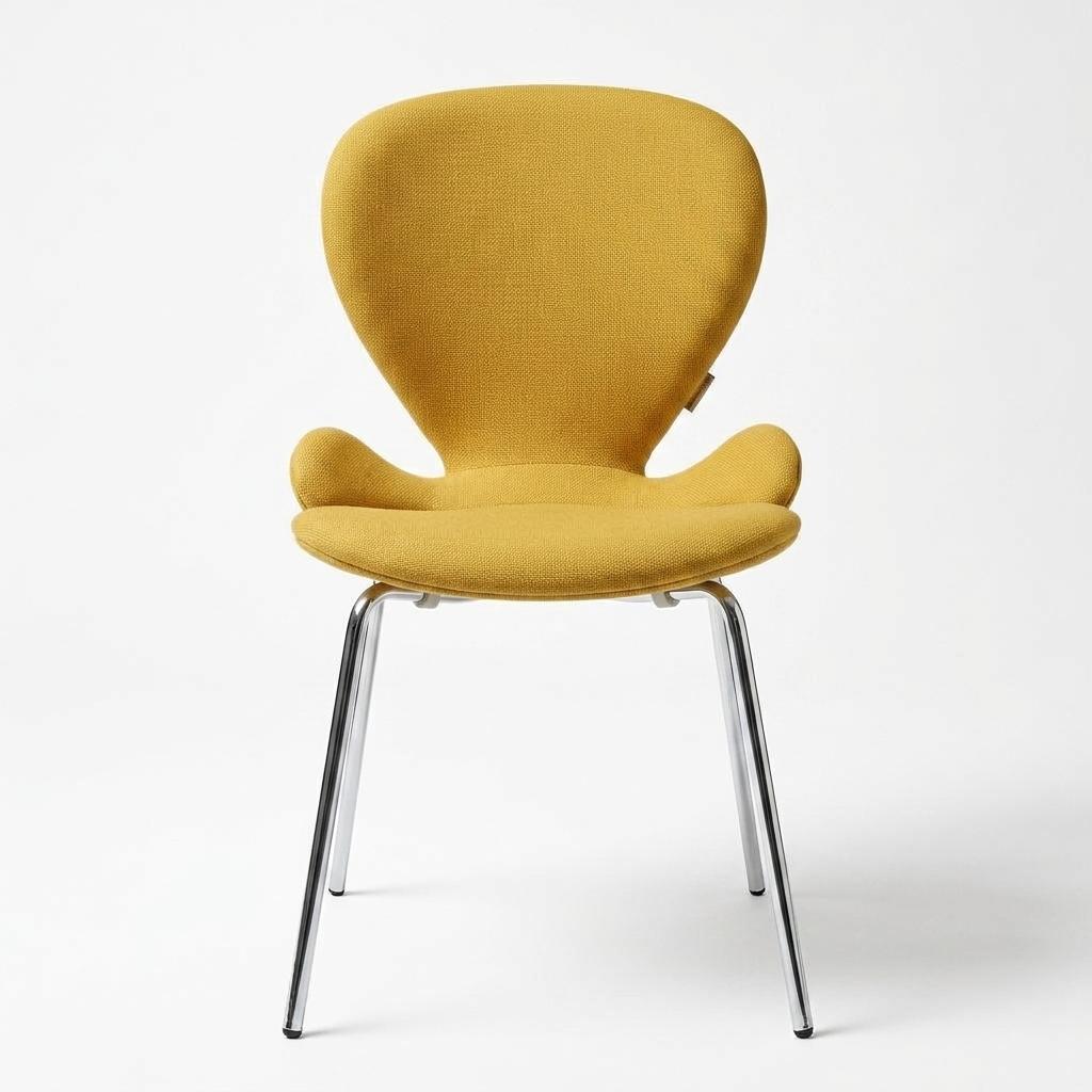 Modern Yellow Bentwood Dining Chair Set – VIVI 2PCS YELLOW
