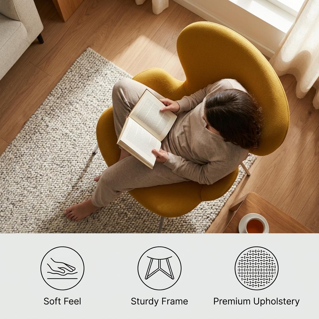 Modern Yellow Bentwood Dining Chair Set – VIVI 2PCS YELLOW