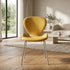Modern Yellow Bentwood Dining Chair Set – VIVI 2PCS YELLOW