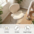 Modern Bentwood Dining Chair, Fabric Upholstery - VIVI 2PCS