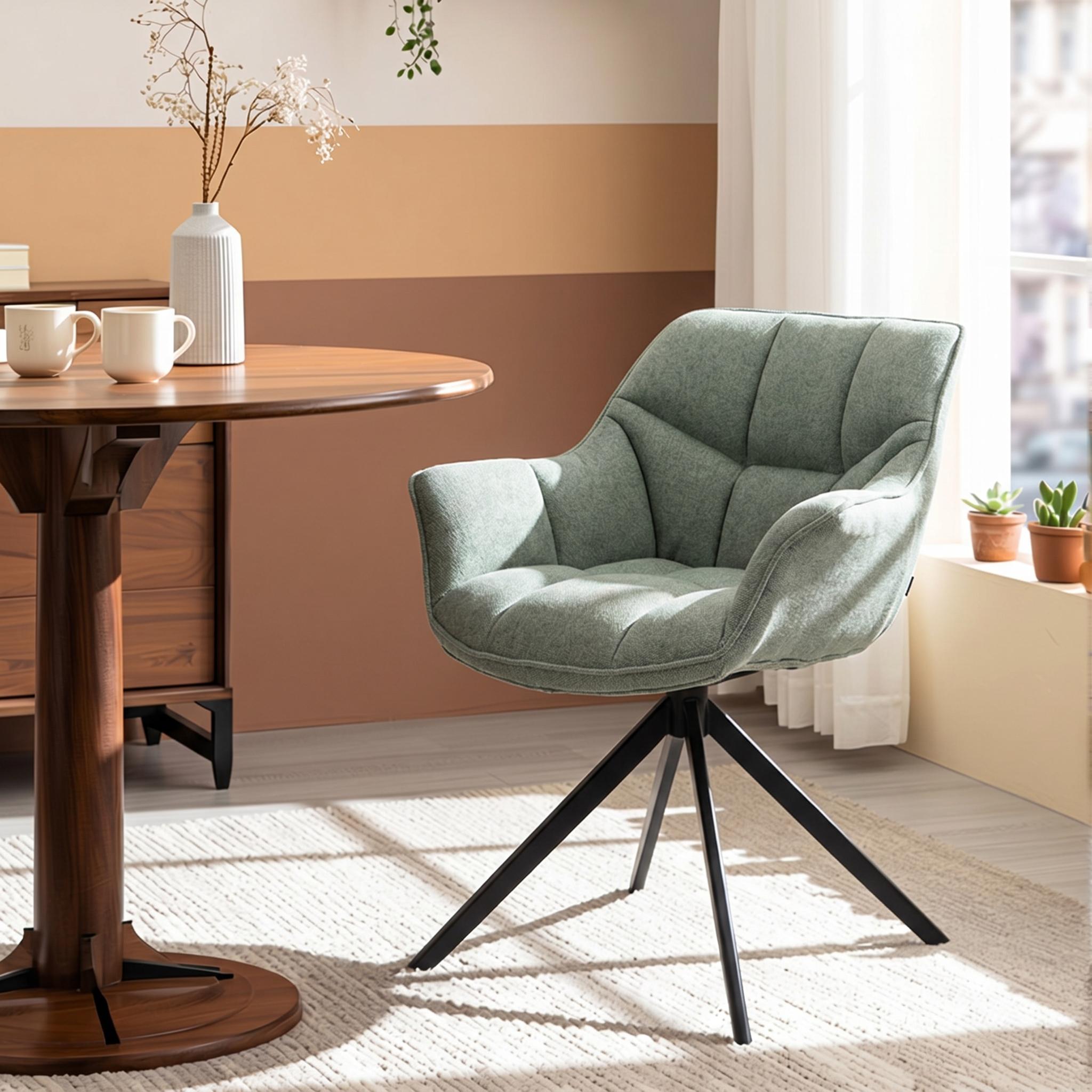 Modern Dining Accent Chair, Sleek Design - VORO