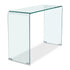 Modern Clear Glass, Space-Saving Coffee Table - WEYBRN CNSL
