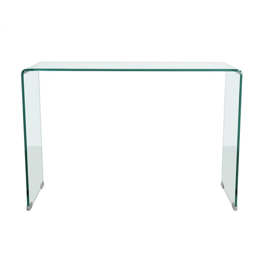 Modern Clear Glass, Space-Saving Coffee Table - WEYBRN CNSL