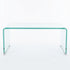 Modern Clear Glass, Sleek Design - WEYBRN Coffee Table