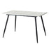 WHALEN WHITE MARBLE TABLE 120 KD Dining Table