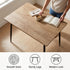 Modern Wood Desk, MDF Top & Metal Legs - WHALEN WOOD BK