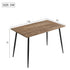 Modern Wood Desk, MDF Top & Metal Legs - WHALEN WOOD BK