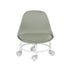 Modern Space-Saving Metal Chair - WINNEY GREEN