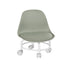 Modern Space-Saving Metal Chair - WINNEY GREEN