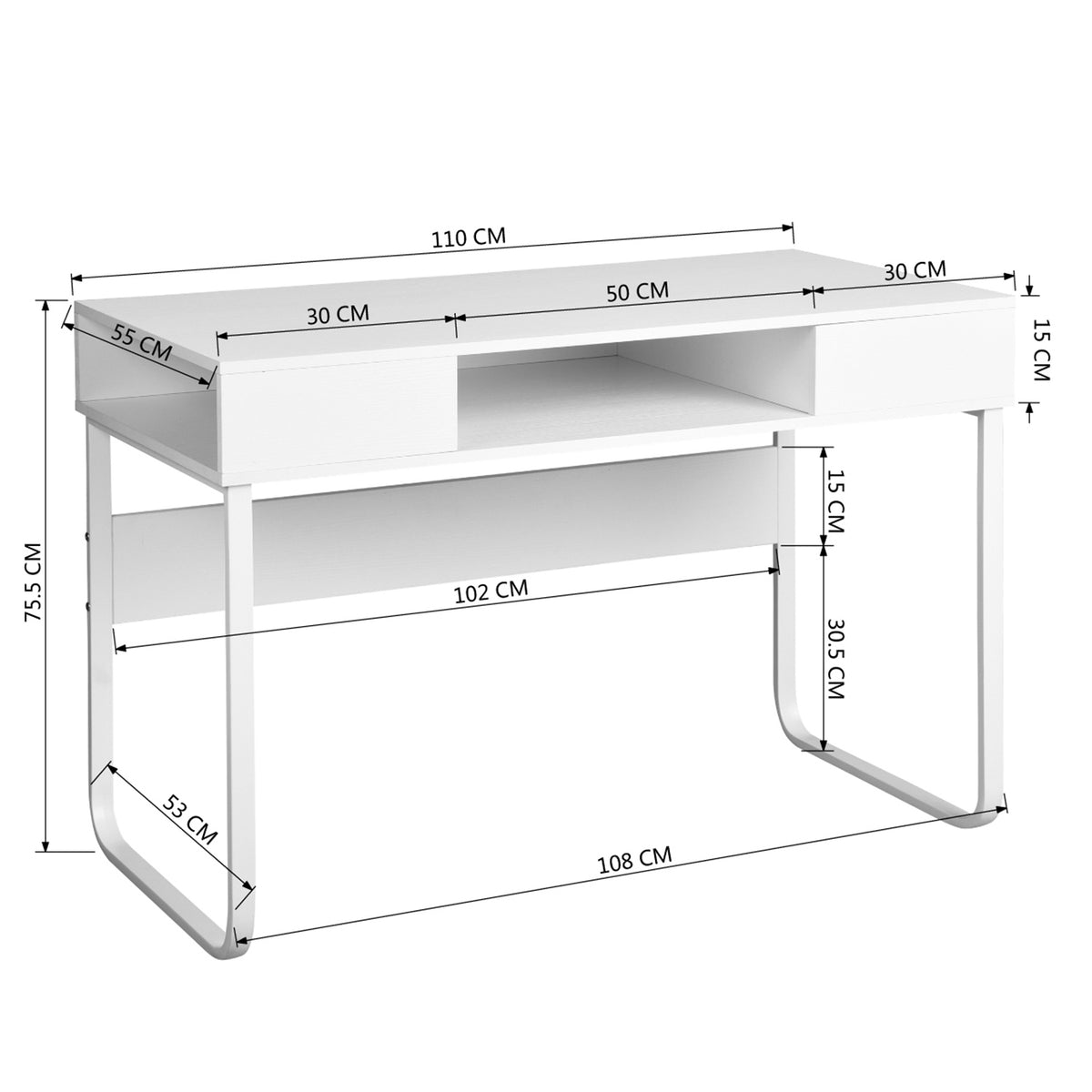 Wire Office Desk