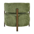 Modern Green Chaise, Wooden Frame & Fabric – XELPHIRA