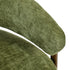 Modern Green Chaise, Wooden Frame & Fabric – XELPHIRA