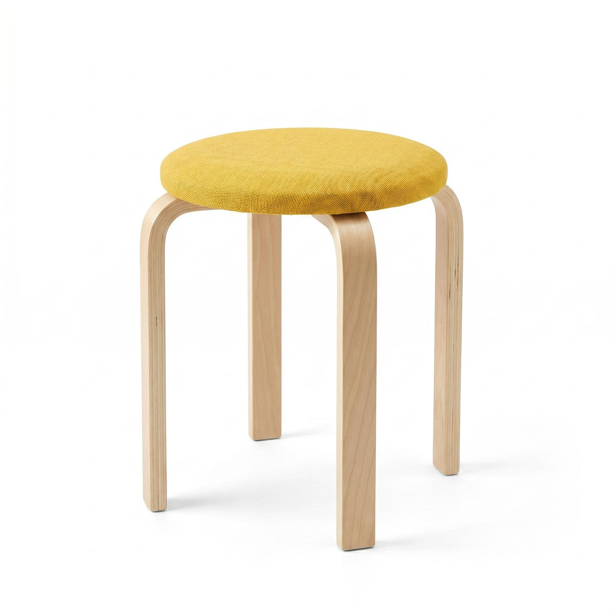 Modern Upholstered Stool, Poplar Multi-layer Board - YANDROS
