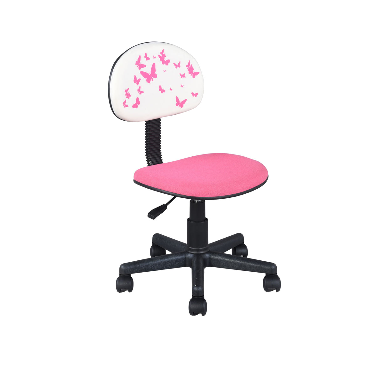 Modern Pink Fabric Office Chair – YANYAN MARIPOSA