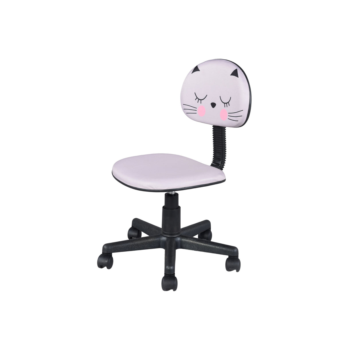 Modern Pink Fabric Office Chair – YANYAN MIAOU