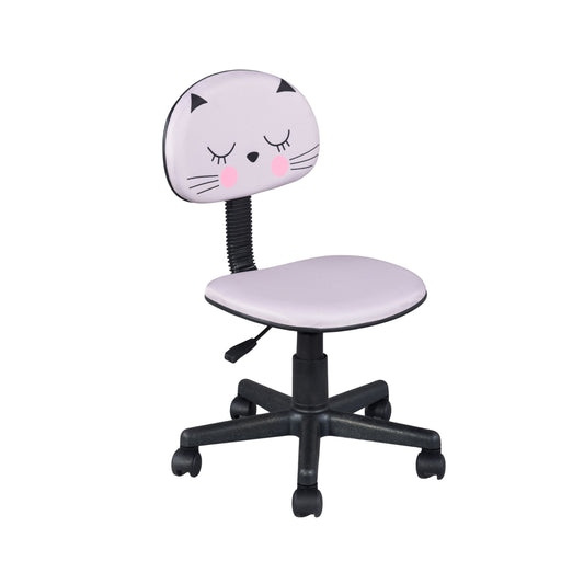 Modern Pink Fabric Office Chair – YANYAN MIAOU