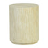 Modern Stone-Look Round Side Table Minimalist Cylinder End Table – YARAQ