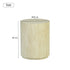 Modern Stone-Look Round Side Table Minimalist Cylinder End Table – YARAQ
