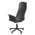 Modern Ergonomic Office Chair, PU & Fabric Upholstery - YAVEH