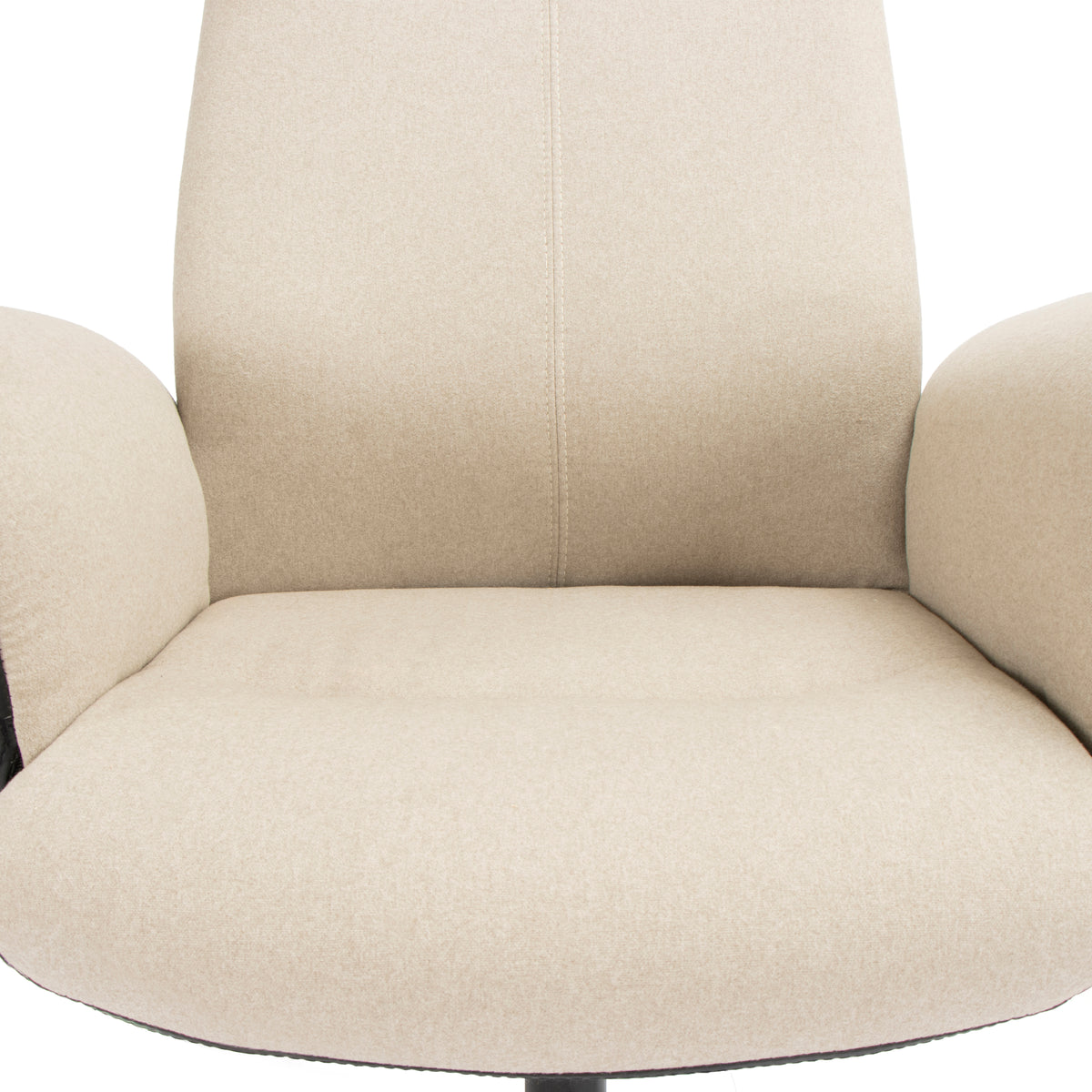 Modern Ergonomic Office Chair, PU & Fabric Upholstery - YAVEH