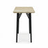 Travertine-Effect Industrial Bar Table - YAZ TRAVERTINE
