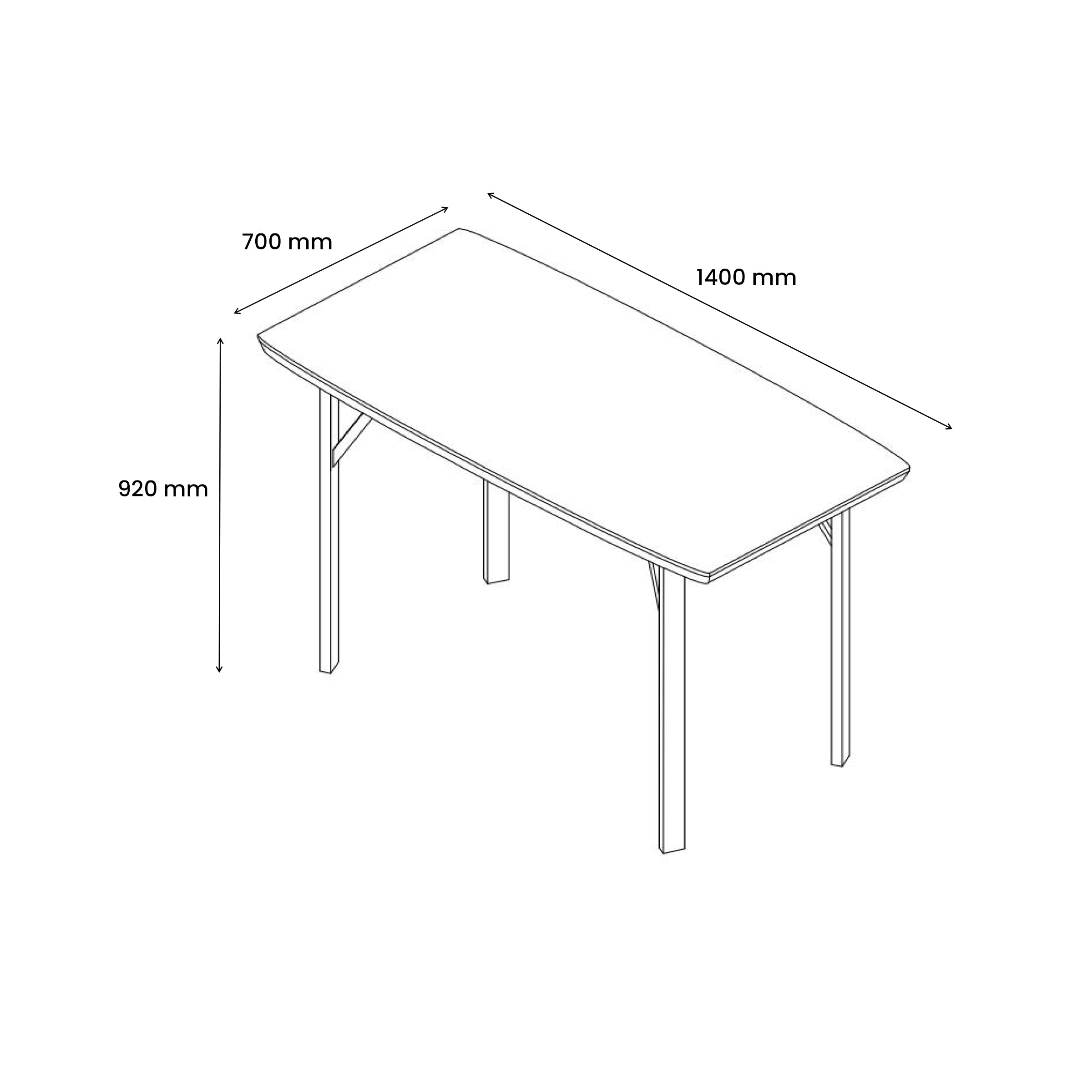 Modern Bar Table, MDF Wood Finish – YAZ WOOD