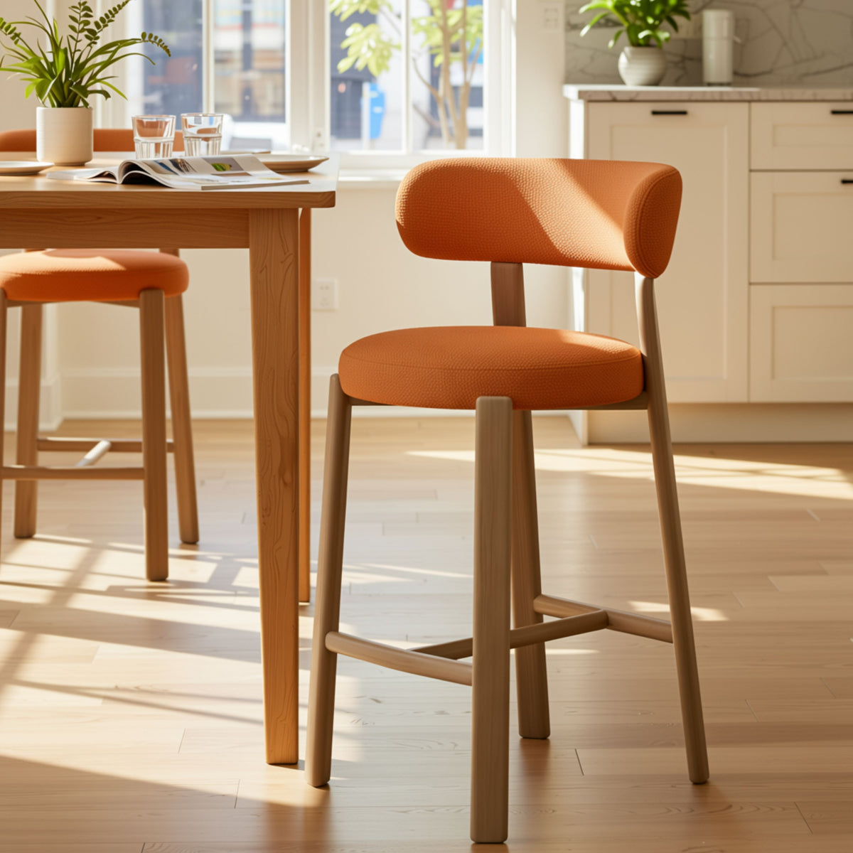 Modern Bar Stool, Sleek Design - YELOX