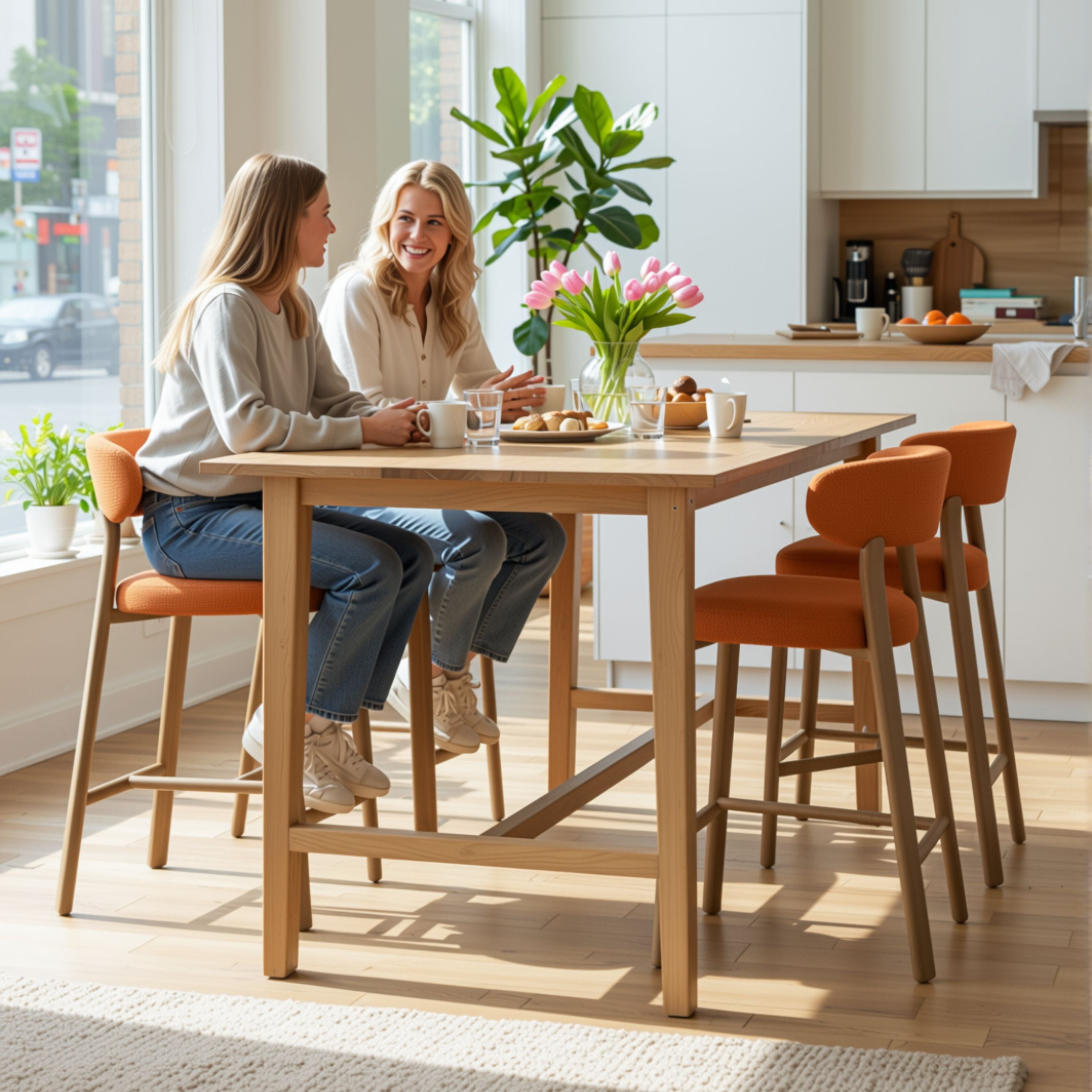 Modern Bar Stool, Sleek Design - YELOX