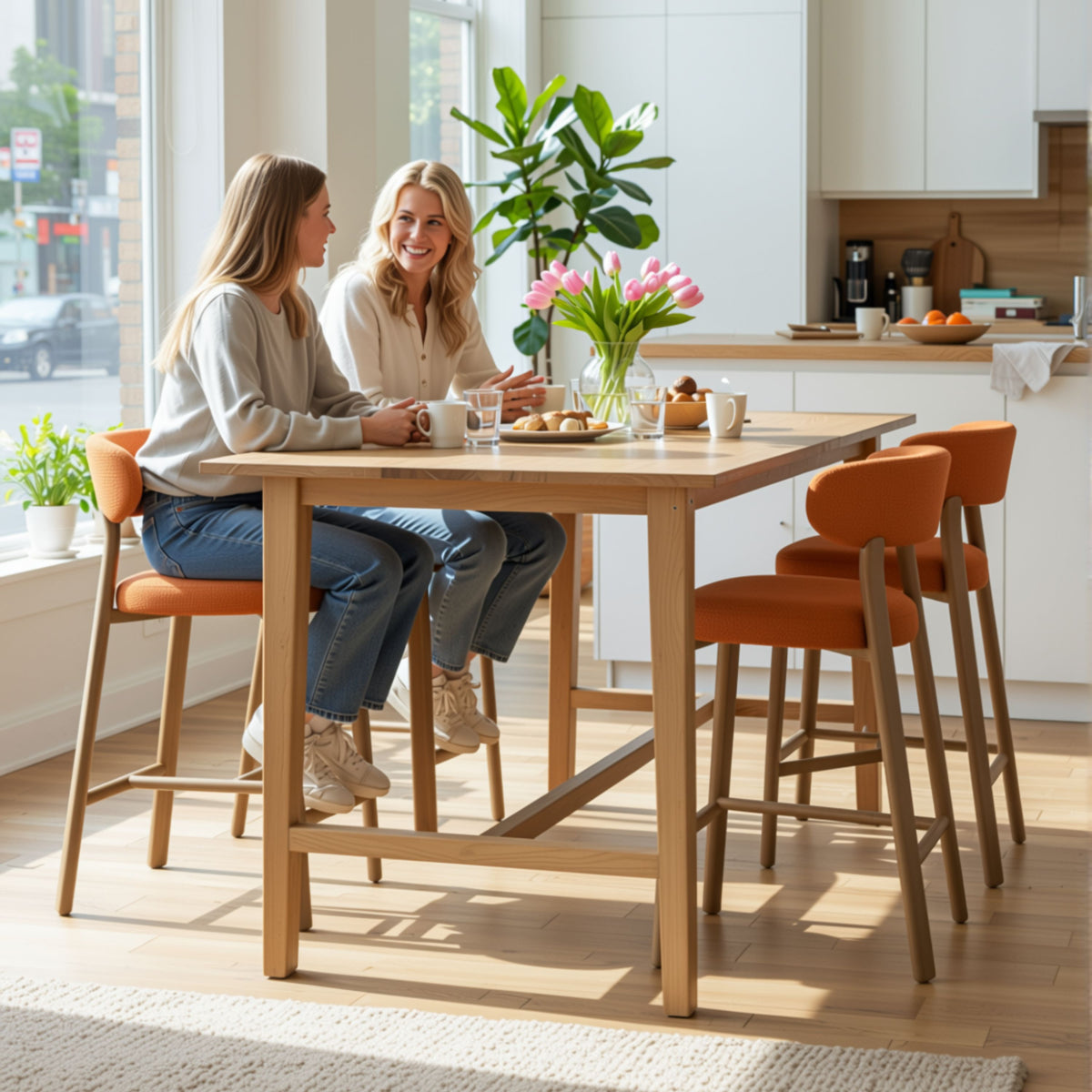 Modern Bar Stool, Sleek Design - YELOX