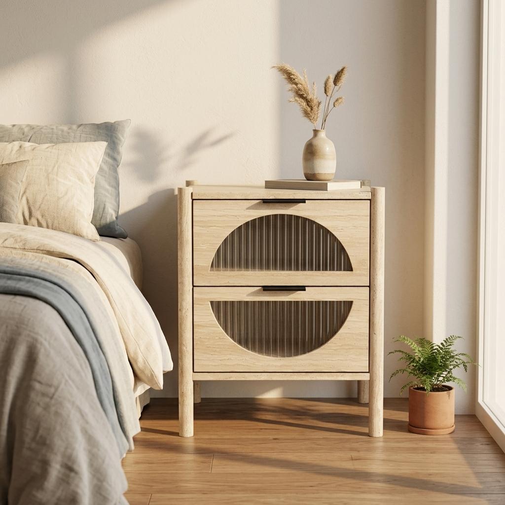 Modern Accent End Table, Sleek Design - YOHME