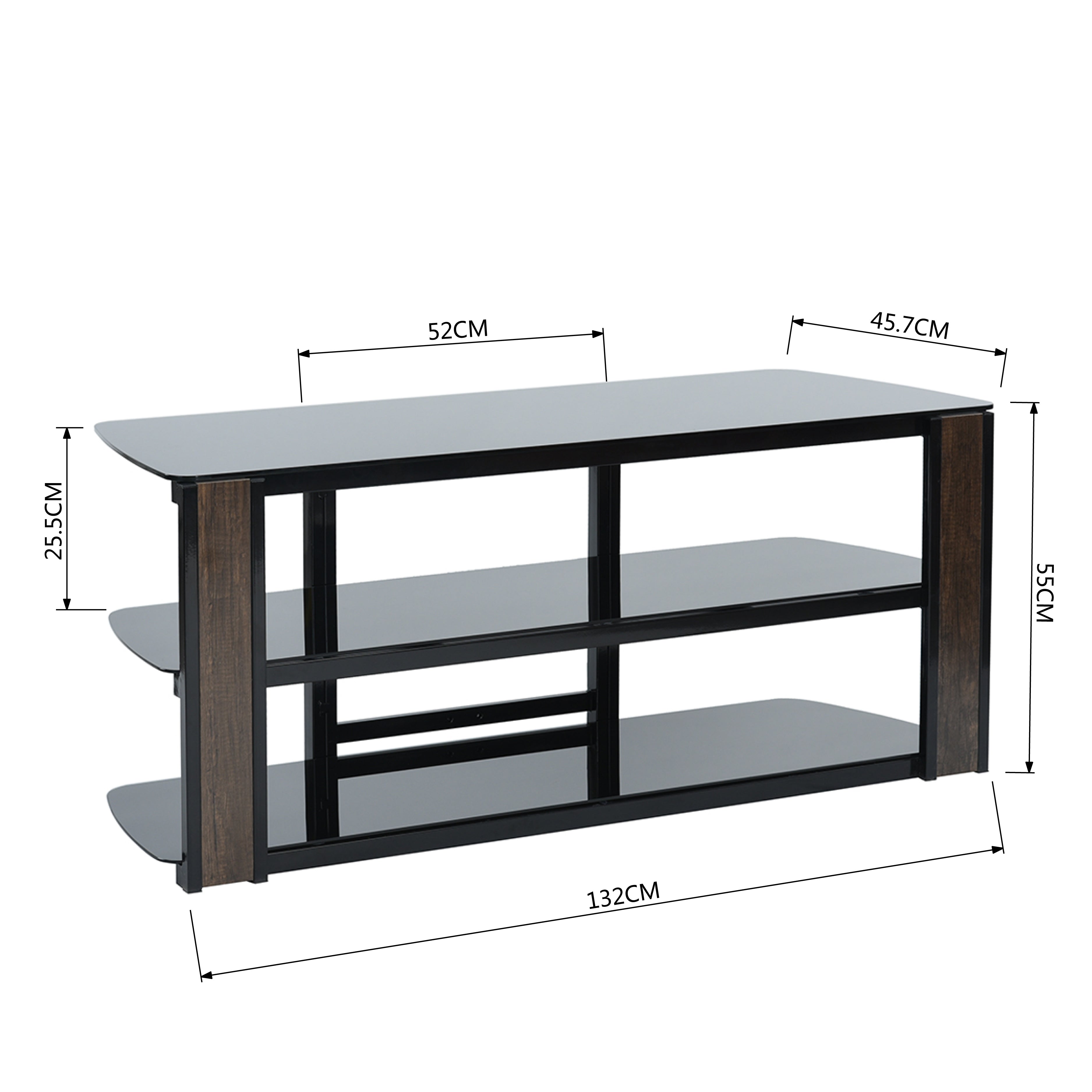 Zackery Foldable Tv Stand