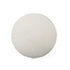 Modern Boucle Ottoman, Wooden Frame - ZECORA